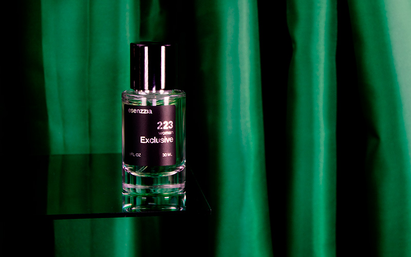 El aroma de las colonias con forma de manzana
